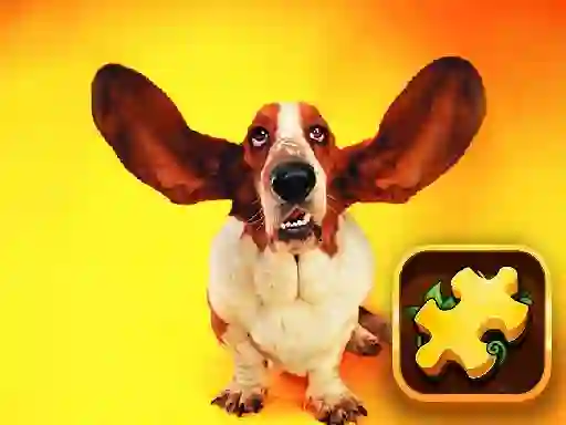 Jeu Funny Dogs Puzzle en ligne