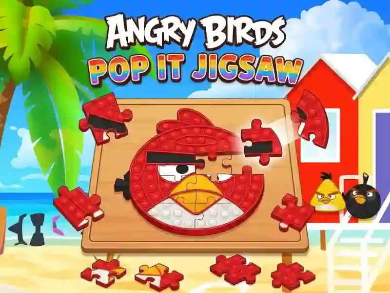 Jeu Angry Birds Pop It Jigsaw en ligne
