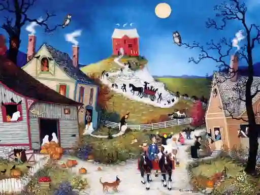 Jeu Art Villages Differences en ligne