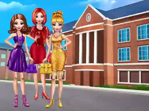 Jeu College Girls New Dress en ligne