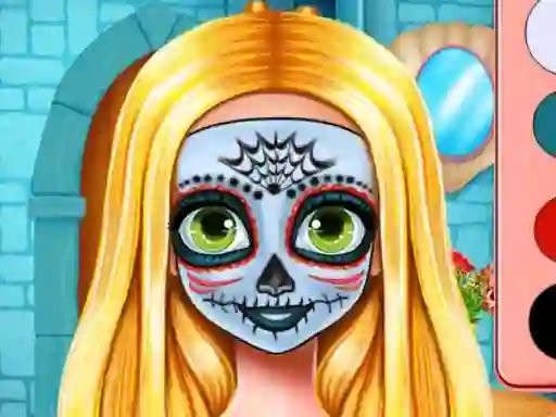 Jeu Sister's Halloween Face Paint en ligne