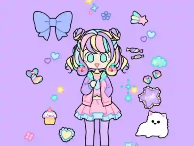 Jeu Pastel Girl Dress Up en ligne