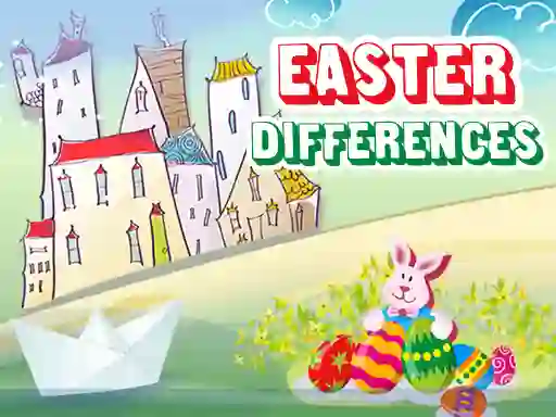 Jeu Easter Differences en ligne