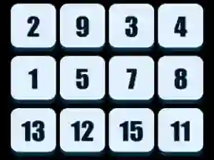 Jeu Numbers Sliding Puzzle en ligne