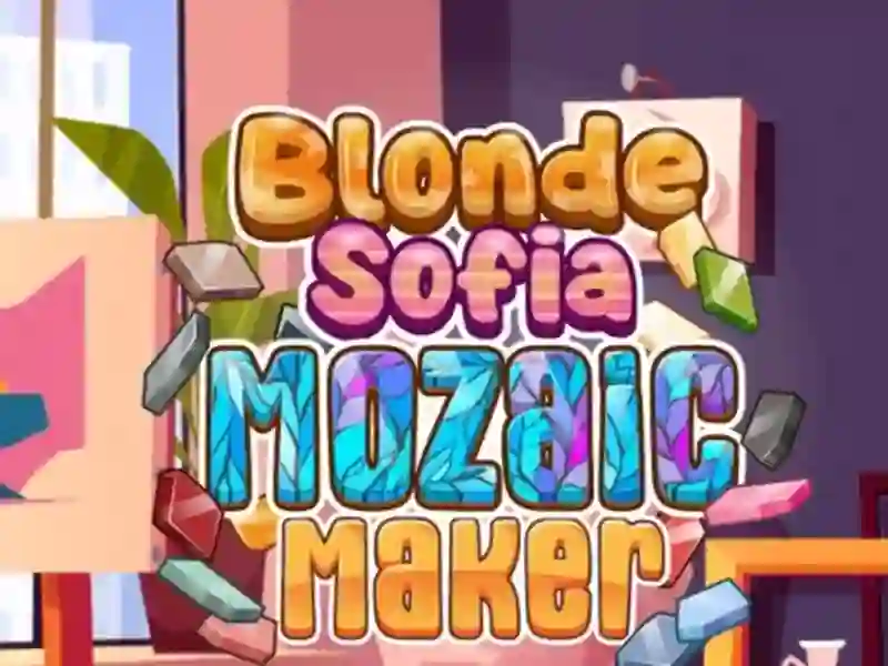 Jeu Blonde Sofia: Mozaic Maker en ligne