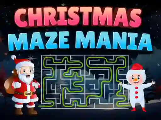 Jeu Christmas Maze Mania en ligne