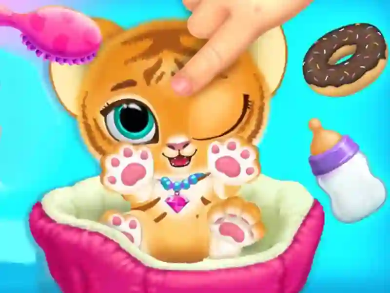Jeu Baby Tiger Care en ligne