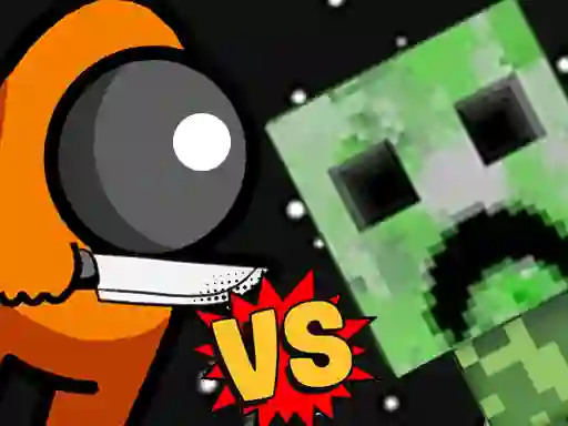 Jeu Among vs Creeper Fight en ligne