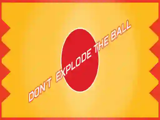 Jeu Don't Explode The Ball en ligne