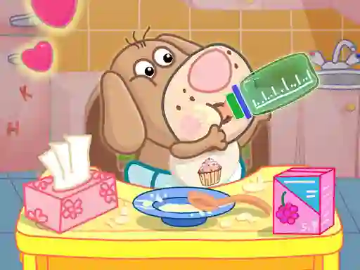 Jeu Hippo Baby Care Game en ligne