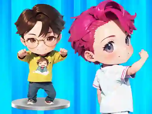 Jeu BTS Chibi Claw Machine en ligne