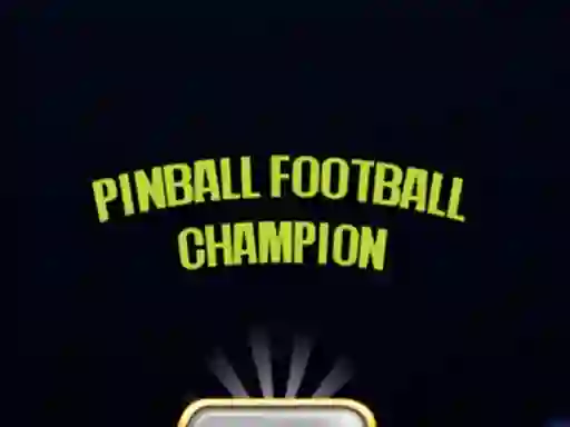 Jeu Pinball Football Champion en ligne