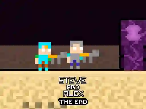 Jeu Steve and Alex TheEnd en ligne