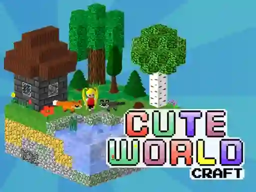 Jeu Cute World Craft en ligne