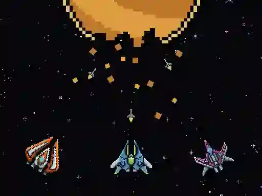 Jeu Galactic Pixel Storm en ligne