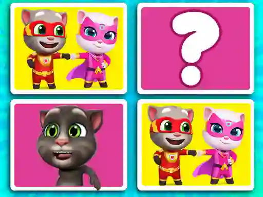 Jeu Talking Tom Match'Up en ligne