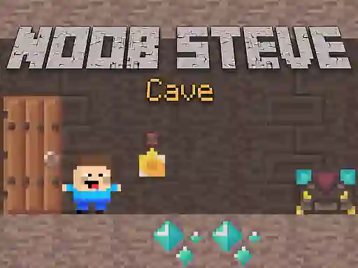 Jeu Noob Steve Cave en ligne