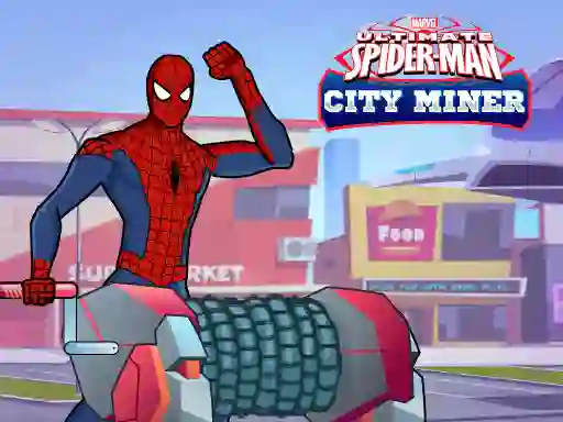 Jeu Spiderman Gold Miner en ligne