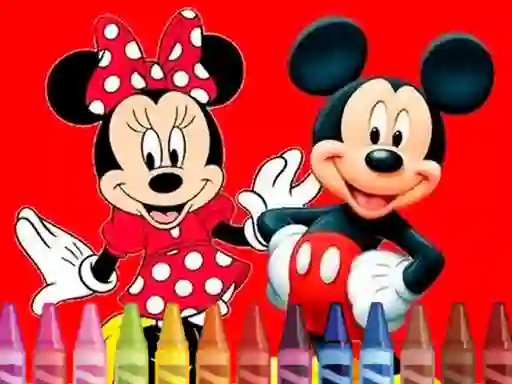 Jeu Mickey Mouse Coloring en ligne