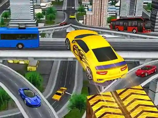 Jeu Crazy Car Impossible Stunt Challenge Game en ligne
