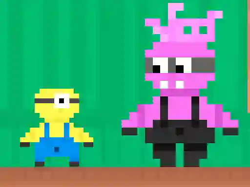 Jeu Little yellowman purple smoke en ligne