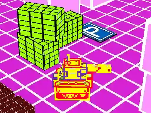 Jeu Little Yellow Tank Adventure en ligne