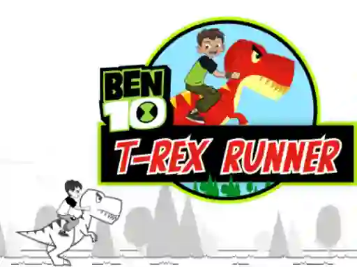 Jeu Ben 10 T-Rex Runner en ligne