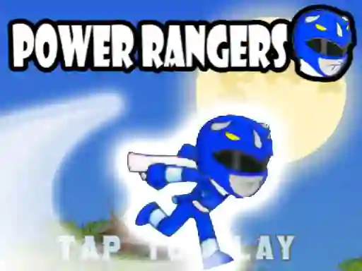 Jeu Blue Ranger High Jump en ligne