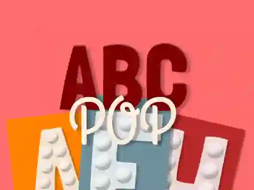 Jeu ABC pop en ligne