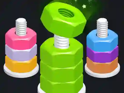 Jeu Nuts Puzzle: Color Sort en ligne