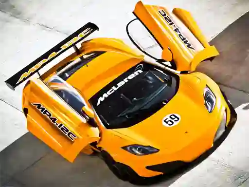 Jeu McLaren GT3 Puzzle en ligne