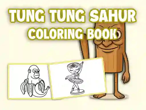Jeu Tung Tung Sahur Coloring Book en ligne