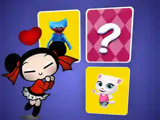 Jeu Pucca Memory Card Match en ligne