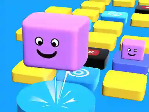 Jeu Jump Stacky Cube 3D en ligne