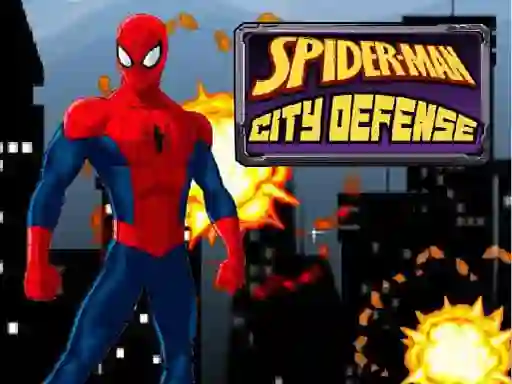 Jeu Spiderman City Defense en ligne