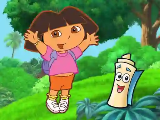 Jeu Dora Hidden Maps en ligne
