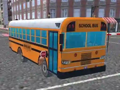Jeu Bus School Park Driver en ligne