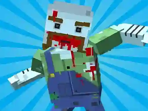 Jeu Blocky Gun Warfare Zombie en ligne