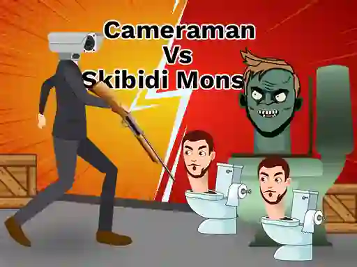 Jeu Cameraman vs Skibidi Monster: Fun Battle en ligne