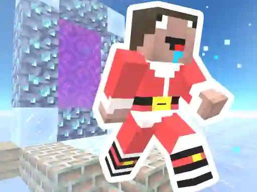 Jeu Noob Steve Christmas en ligne