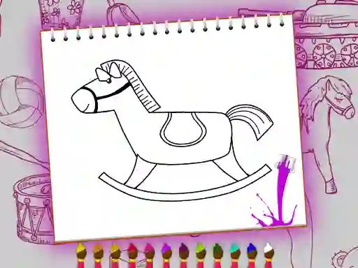 Jeu Coloring Book: Toy Shop en ligne