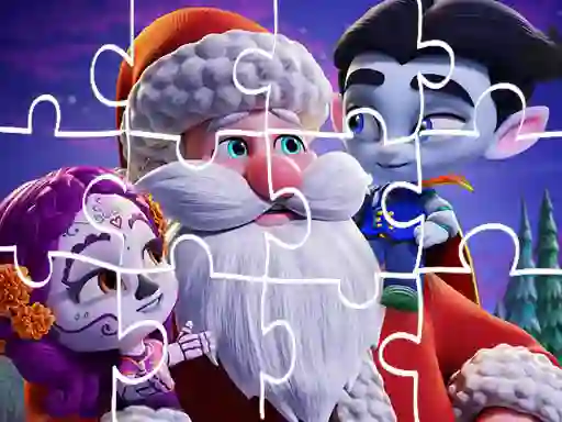 Jeu Super Monsters Christmas Jigsaw en ligne
