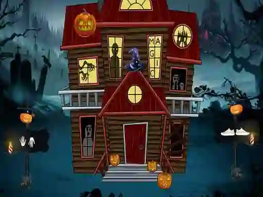 Jeu Halloween Magic Lady Escape en ligne