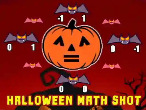 Jeu Halloween Math Shot en ligne