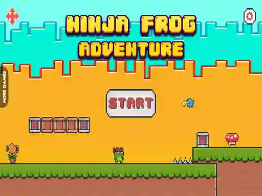 Jeu Ninja Frog Adventure en ligne