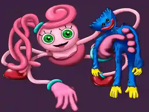 Jeu Mommy Stikman Vs Huggy Wuggy en ligne