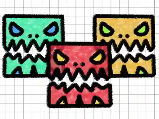 Jeu Geometry Dash Paper Note en ligne