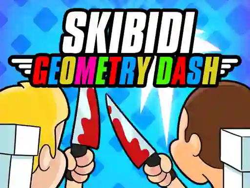 Jeu Skibidi Geometry Dash en ligne