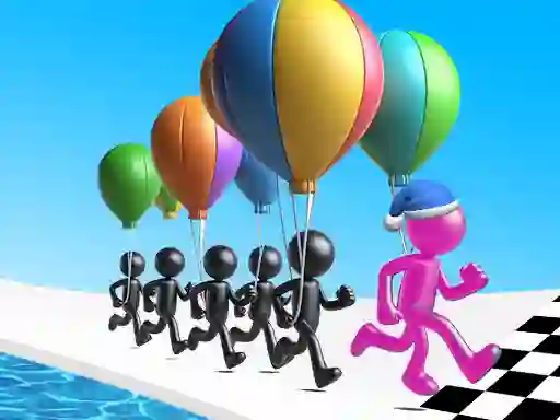 Jeu Ballon Race 3D en ligne