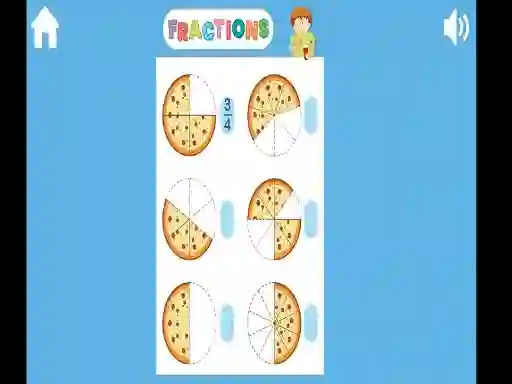 Jeu Fractions en ligne